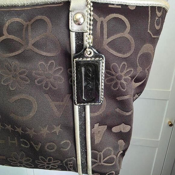 Coach Women's Brown and Black Bag - Picture 3 of 8